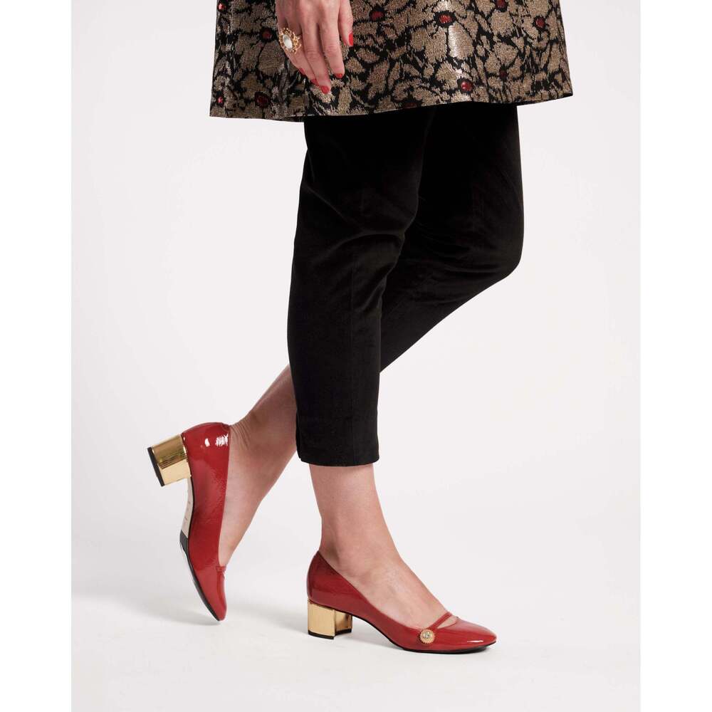 Gaga Pump Crinkled Leather - Picture 2 of 6